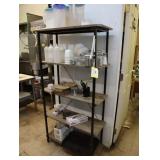 Shelf and contents