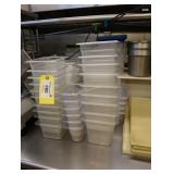 Lot of assorted size plastic inserts