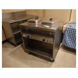 Randell model 3612 portable electric steam table