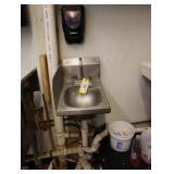 Stainless steel hand sink