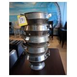 Lot of 5 soup urns