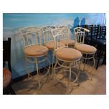Swivel bar stools