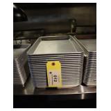 Aluminum quarter size sheet pans
