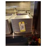 Aluminum quarter size sheet pans