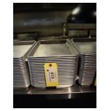 Aluminum quarter size sheet pans