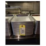 Aluminum quarter size sheet pans
