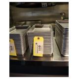 Aluminum eighth size sheet pans