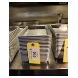 Aluminum eighth size sheet pans