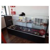 Merchandise case, 70 inch x 17.5 inch