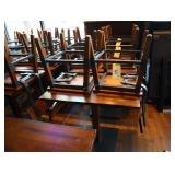 Dining table 24 inch x 30 inch with 2 wooden