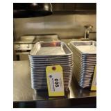 Aluminum eighth size sheet pans