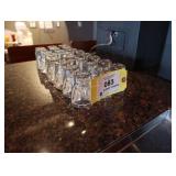 Lot of shot glasses