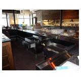 Granite surface bar approximately 67 linear feet