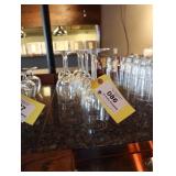 Lot of wine glasses