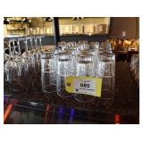 Lot of water glasses