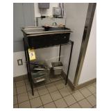 Lot of assorted stainless steel inserts and