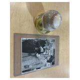 VERA CLEMENTE 1975 SIGNED BASEBALL