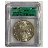 1883 CARSON CITY MORGAN DOLLAR  GSA MS 64