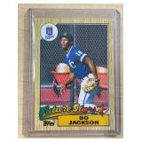 1987 TOPPS BO JACKSON ROOKIE CARD