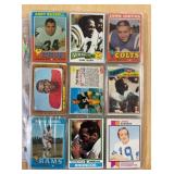 81 FOOTBALL CARDS