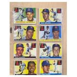 1955 TOPPS  RED SOX LOT