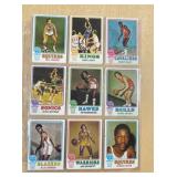 17 VINTAGE BASKETBALL CARDS