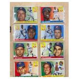 1955 TOPPS   ATHLETICS   BRAVES LOT