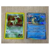 GYRADOS AND ROCKETS SCYTHER POKEMON CARDS