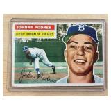 1956 TOPPS JOHNNY PODRES CARD
