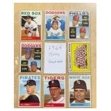 1964 TOPPS BASEBALL CARDS   SHEET 14