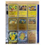 BINDER OF POKEMON CARDS