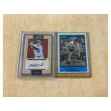 (2) SIGNED CARD INSERTS