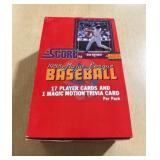 1988 SCORE BASEBALL CARD BOX