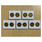 PINNACLE QUARTERBACK CLUB COINS