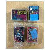 (4) TRADING CARD SETS