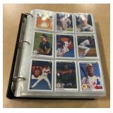 1990 UPPER DECK BASEBALL CARDS IN BINDER