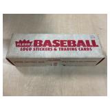 1989 FLEER FACTORY SEALED BASEBALL CARD SET
