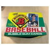 1989 BOWMAN BASEBALL WAX PACK BOX