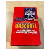 1988 SCORE BASEBALL PACK BOX