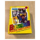 1989 DONRUSS BASEBALL WAX PACK BOX