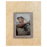 1953 BOWMAN COLOR HANK BAVER CARD