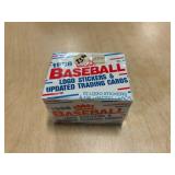 1988 FLEER BASEBALL UPDATE CARD SET (SEAED)