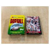 (2) POST AND KMART BASEBALL CARD PACKS