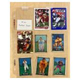 (8) MISC FOOTBALL CARDS
