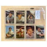 (7) 1953 BOWMAN BASEBALL CARDS (LOT A)