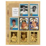 (8) 1980S BASEBALL CARDS