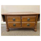 Wooden Drop Leaf Coffee Table