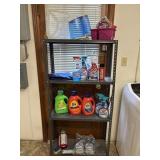 Shelf and Cleaning Supplies