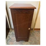 Single  door wooden cabinet