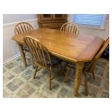 Solid Wood Dining Table and Chairs